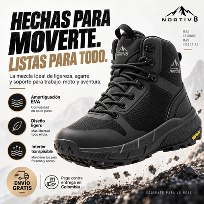 BOTAS TÁCTICAS PARA HOMBRE
