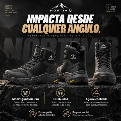 BOTAS TÁCTICAS PARA HOMBRE