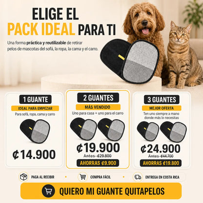 ¡BASTA DE PELOS DE MASCOTA POR TODA LA CASA!